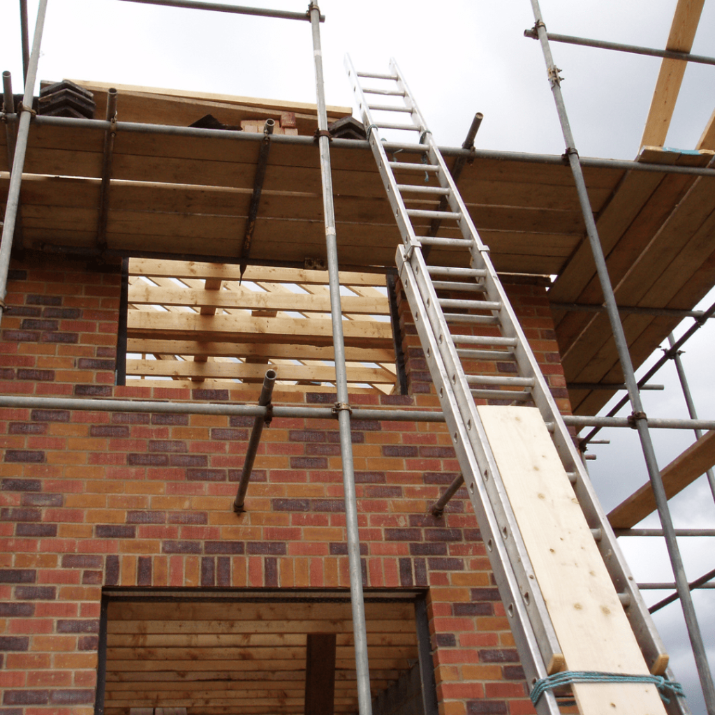 house having work done on it